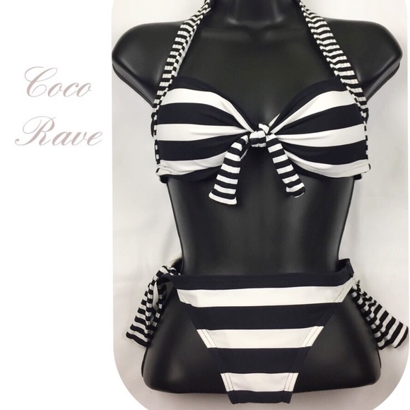 Coco Rave Other - ✨FINAL SALE✨Coco Rave striped bikini (Price firm)